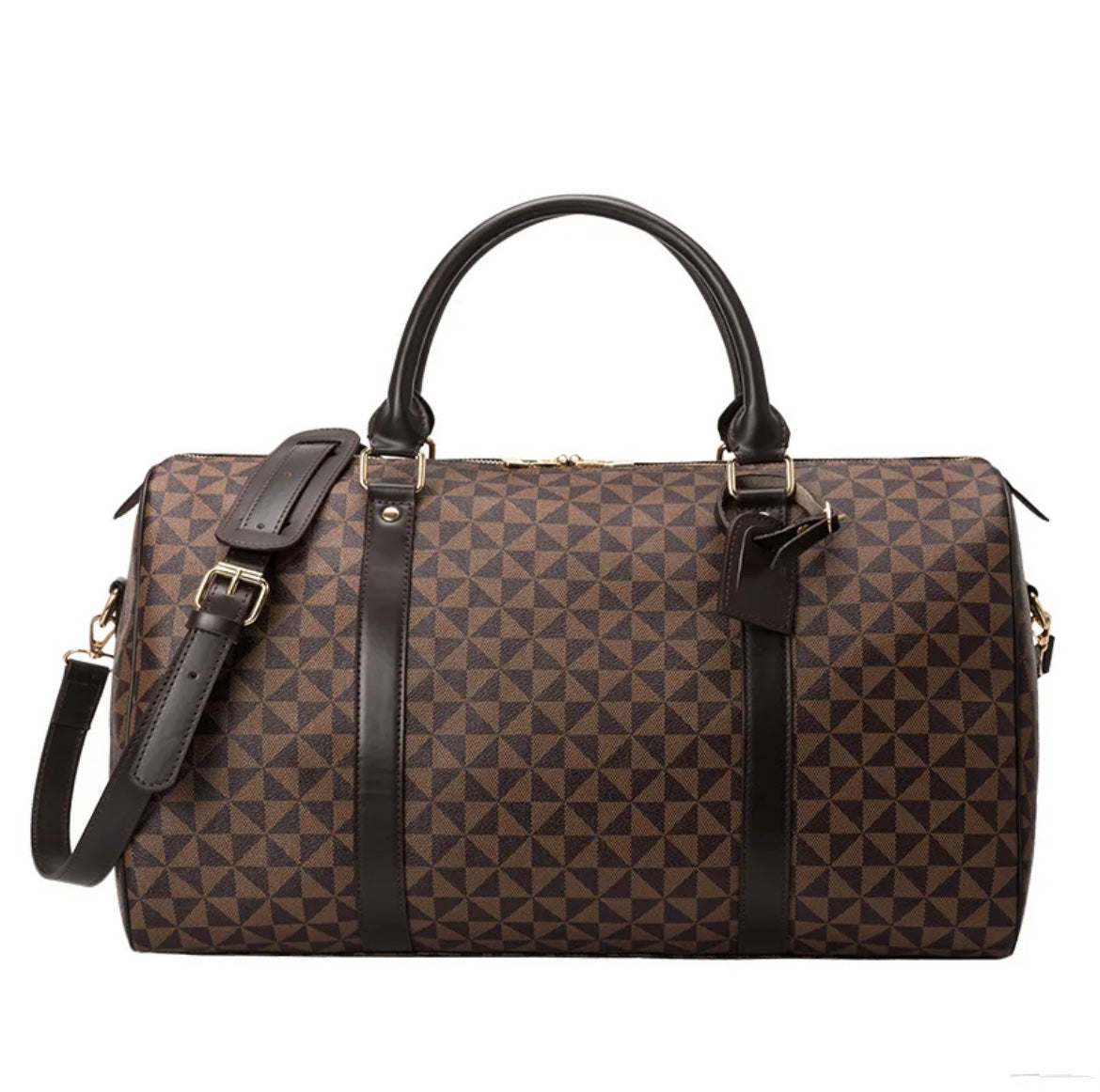 sac de weekend luxe marron sac de voyage