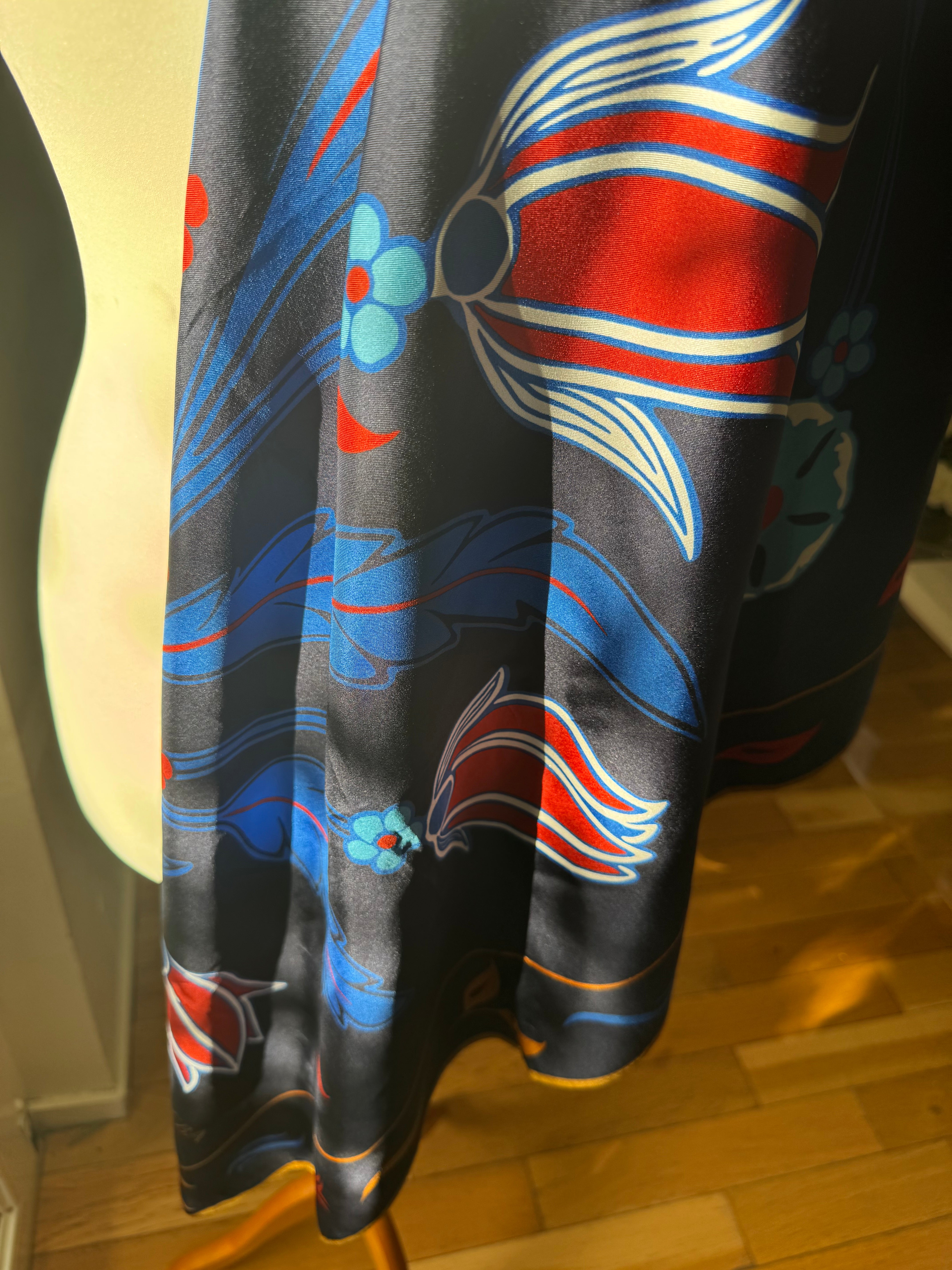 Foulard carré soie - Parfums d'Istanbul