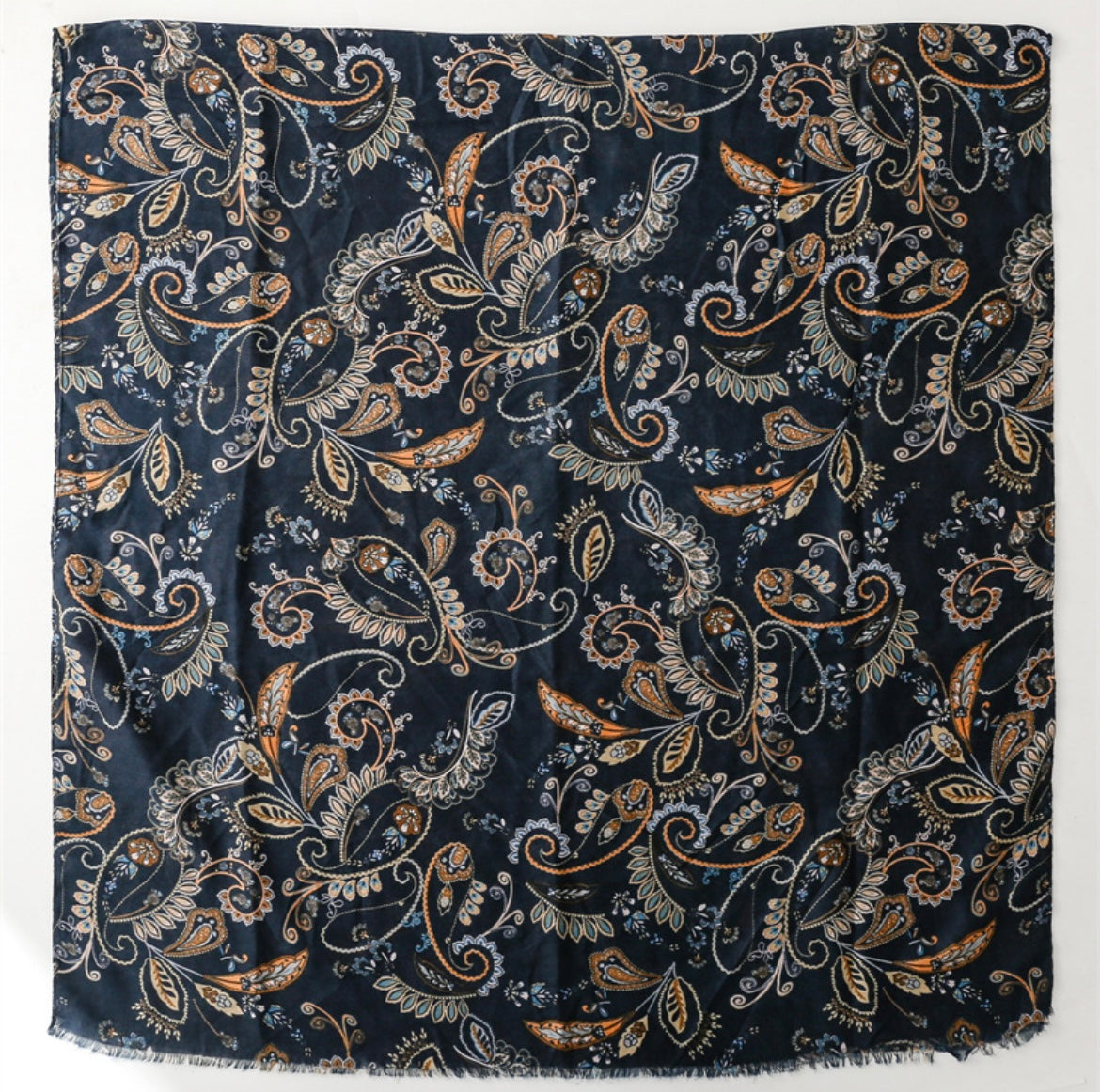 ETOLE CHECHE BLEU MOTIFS PAISLEY MIXTE CLASSIC CHIC