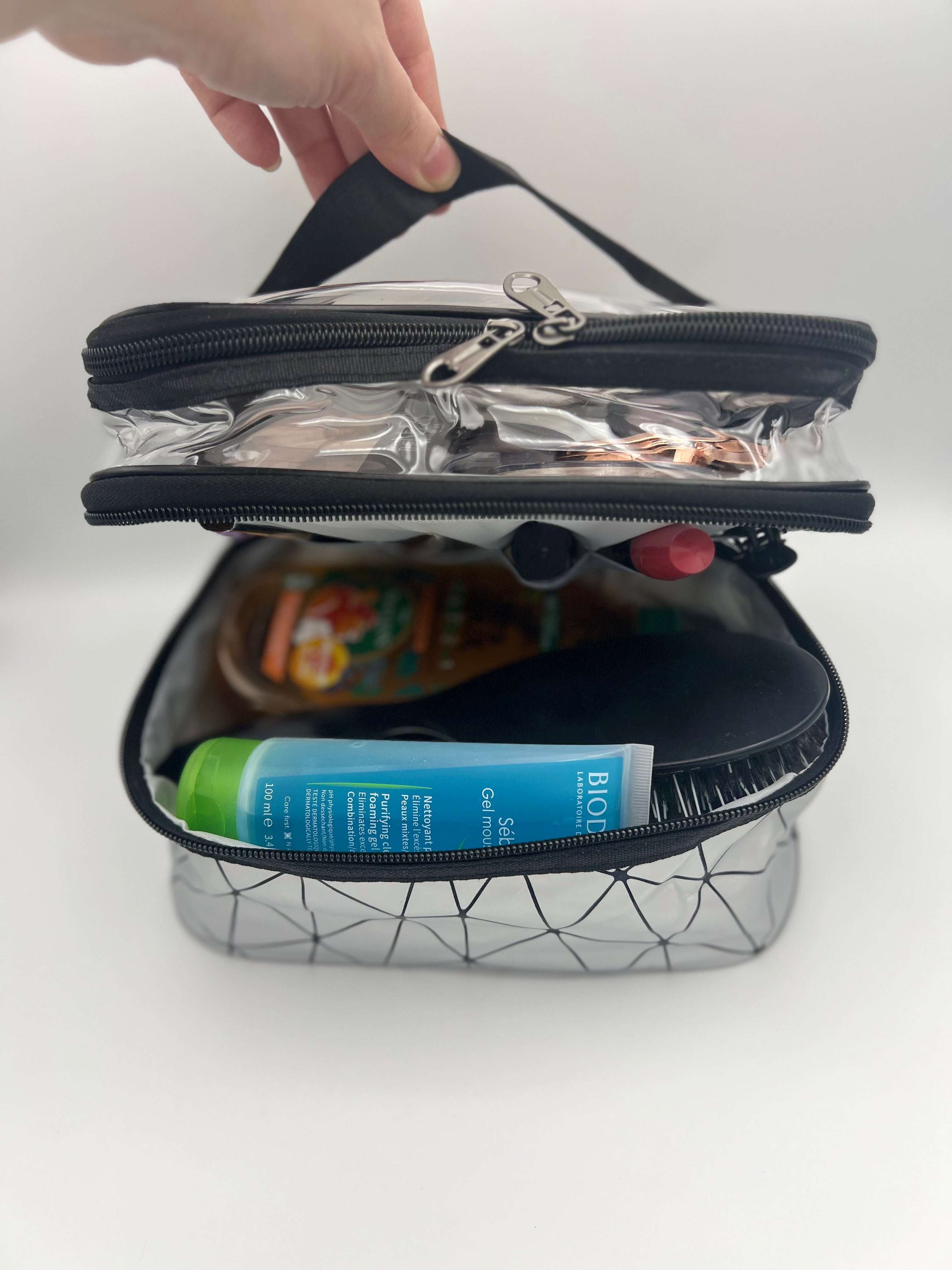 Trousse de toilette nacrée