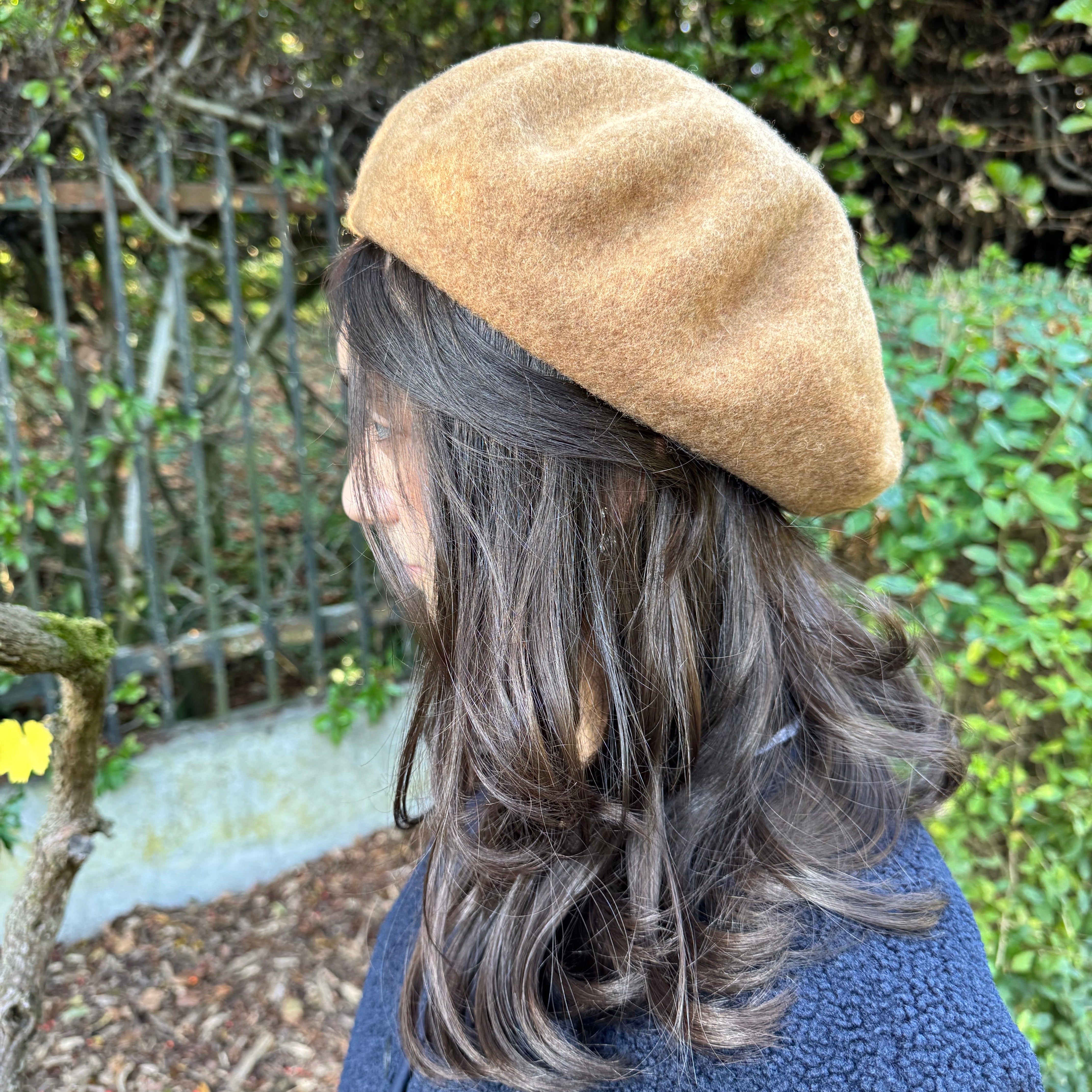 béret couleur sable cheveux coiffure