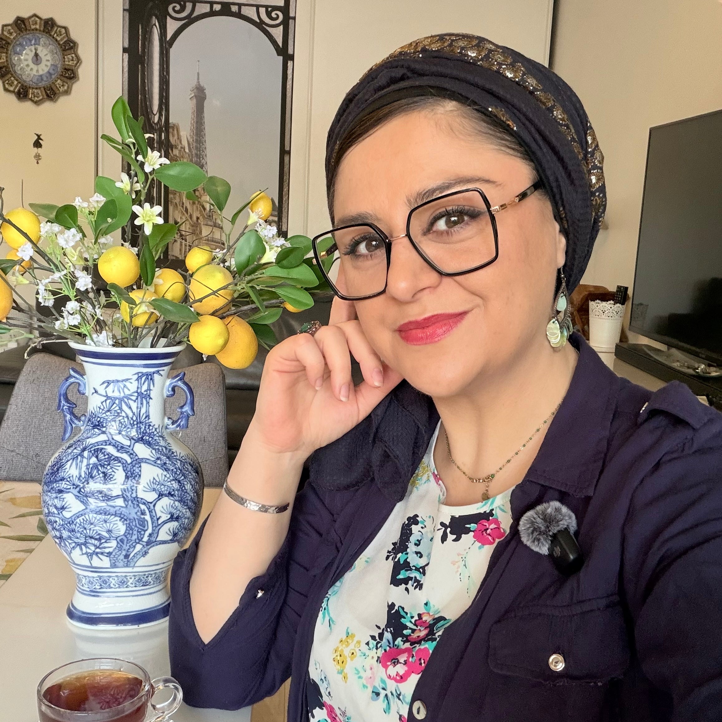 Portrait d'Adeline Mohandiz, fondatrice de Maison Eba, conseillère en image.