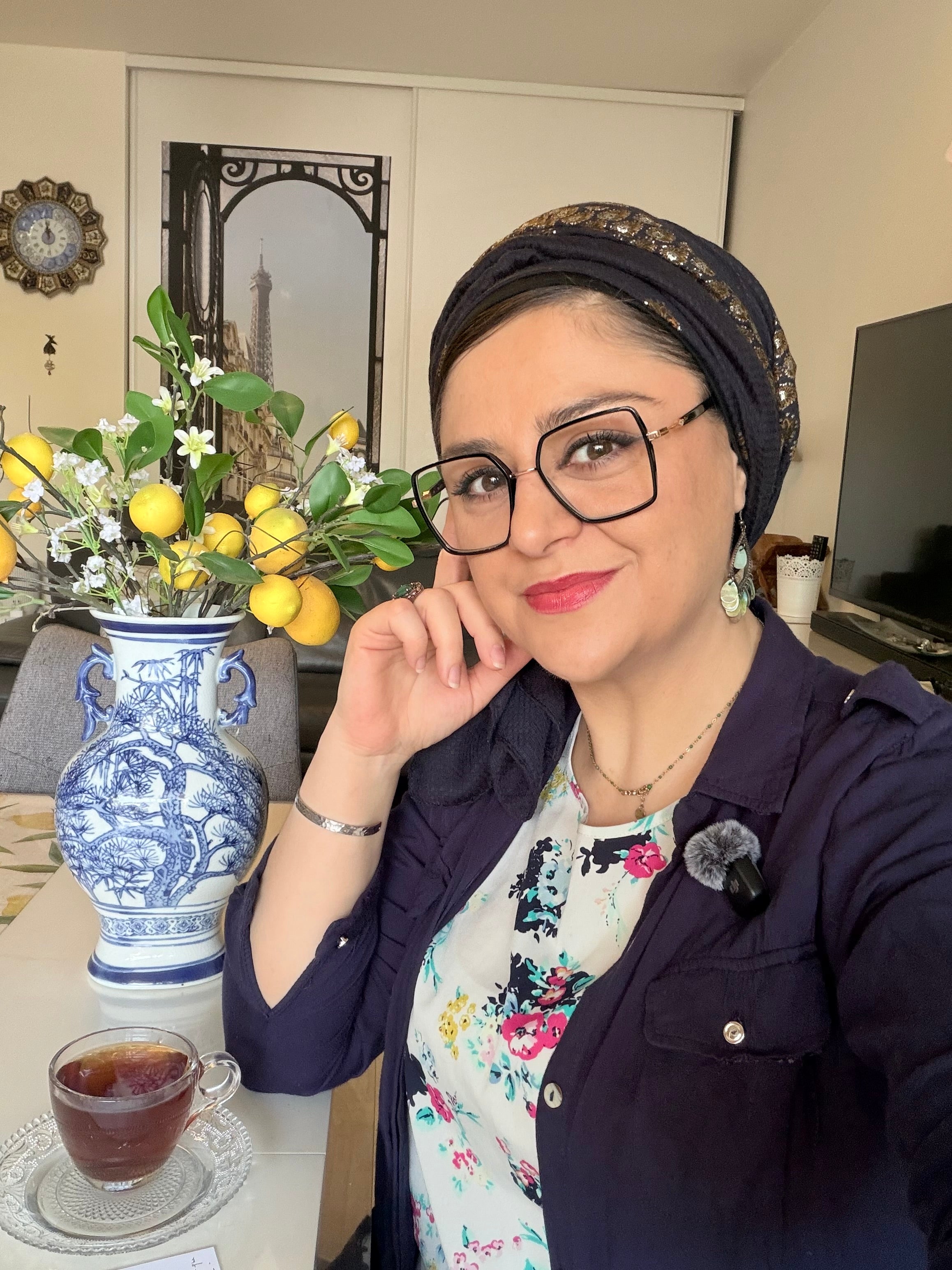 Portrait d'Adeline Mohandiz, fondatrice de Maison Eba, conseillère en image.