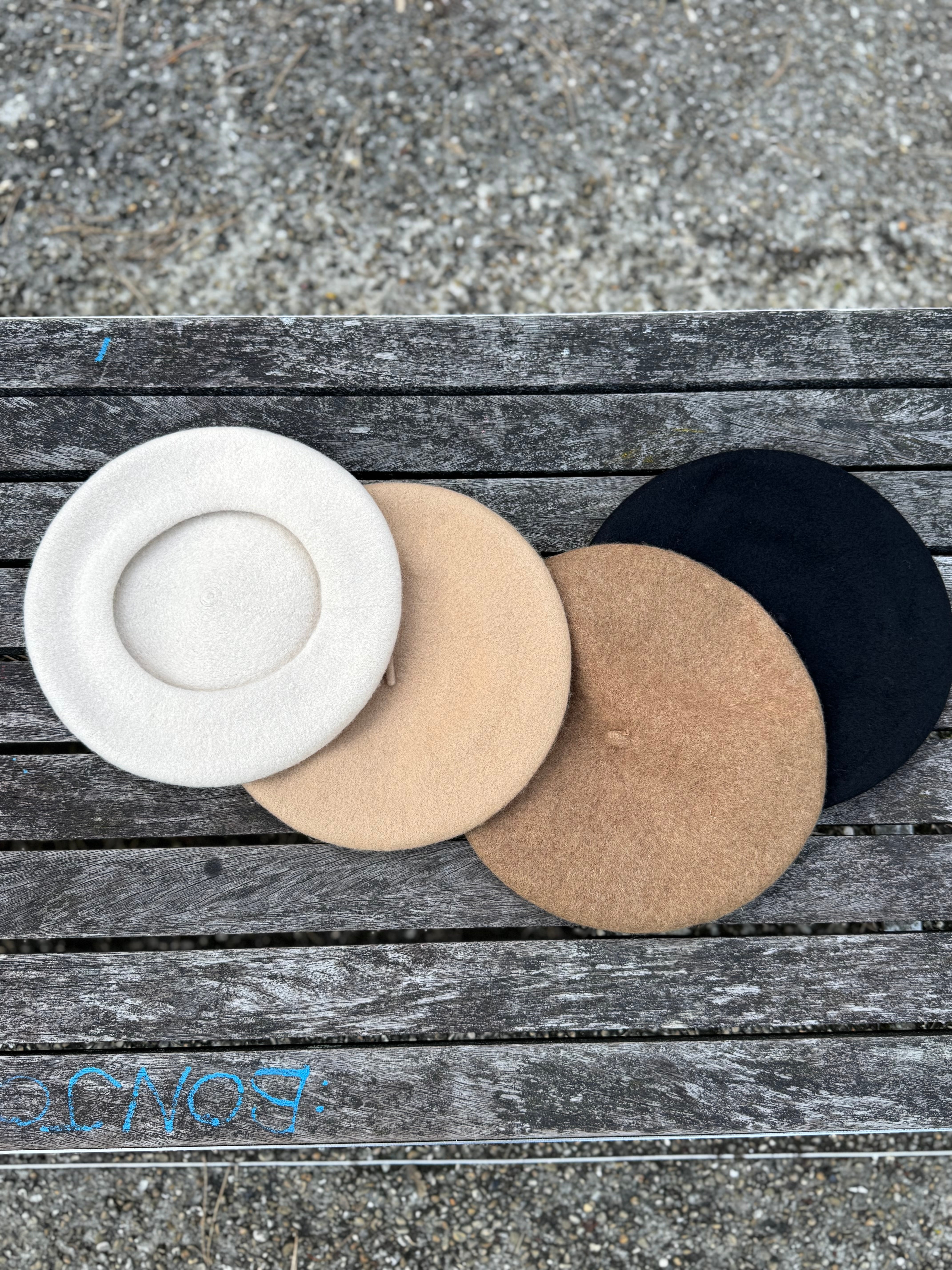 Béret sable